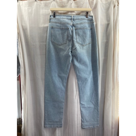 Banana Republic Girlfriend‎ Light Wash Distressed Denim Jeans 27 -Measures 29x29 - Picture 2 of 9